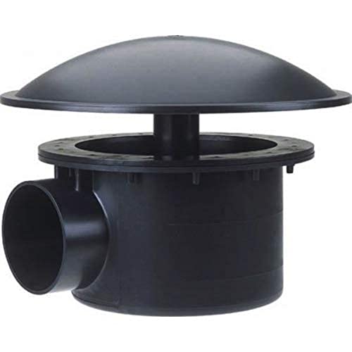 AquaForte Bodenablauf mit Kammer und Bogen, schweres Modell, 110 mm, Schwarz AquaForte Bodenablauf mit Kammer und Bogen, schweres Modell, 110 mm, Schwarz von AquaForte