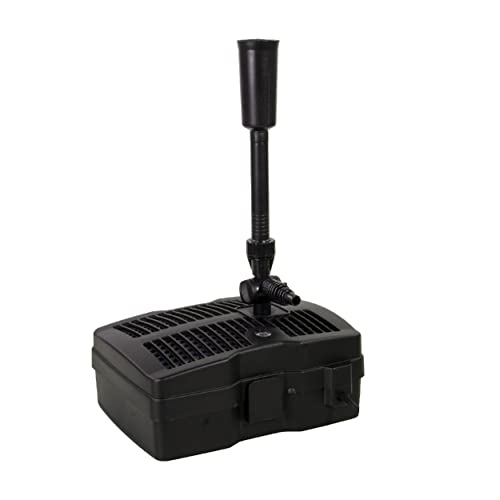 AquaForte GFU-5000 Springbrunnenpumpe + 9W UV-C, Leistung 42W, Max. Förderhöhe 2 Meter, Max. Durchfluss 2 m3 pro Stunde, Max. Teichgröße 3,5 m3, 13/19/25 mm Anschluss, Max. Druck 2 Bar, klares Wasser AquaForte GFU-5000 Springbrunnenpumpe + 9W UV-C, Leistung 42W, Max. Förderhöhe 2 Meter, Max. Durchfluss 2 m3 pro Stunde, Max. Teichgröße 3,5 m3, 13/19/25 mm Anschluss, Max. Druck 2 Bar, klares Wasser von AquaForte