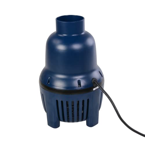 AquaForte HighFlow HF 16.000 Teichpumpe, 75 Watt, maximaler Durchfluss 16 m3 pro Stunde, Förderhöhe 2 Meter, Ausgang 75 Millimeter, Extra oher Durchfluss, Geeignet für Koi-Teiche und Fischzucht von AquaForte