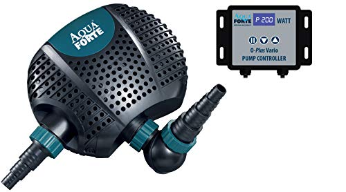 AquaForte O-Plus Vario 22.000 S, mit externer Steuerung, Durchfluss 12 bis 22 m3/Stunde, Maximale Förderhöhe 7.5 m, 70-200 Watt, Eingang 2 zoll, Ausgang 2 zoll, mit Trockenlaufschutz AquaForte O-Plus Vario 22.000 S, mit externer Steuerung, Durchfluss 12 bis 22 m3/Stunde, Maximale Förderhöhe 7.5 m, 70-200 Watt, Eingang 2 zoll, Ausgang 2 zoll, mit Trockenlaufschutz von AquaForte