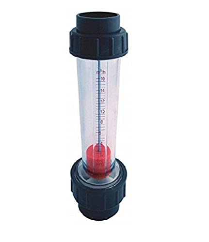 AquaForte PVC Durchflussmengenmessgerät 63 mm Messbereich 1,6-16m³/h von AquaForte