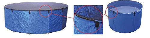 Aquaforte Flexibles Faltbecken "Koi bowl", Ø 120 x H 60 cm (± 680 Liter), inkl. Abdecknetz und praktischer Tragetasche, blau Aquaforte Flexibles Faltbecken "Koi bowl", Ø 120 x H 60 cm (± 680 Liter), inkl. Abdecknetz und praktischer Tragetasche, blau von AquaForte