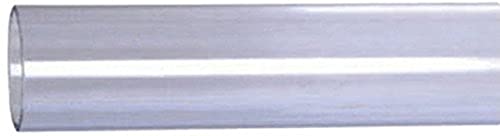 Aquaforte Klarer PVC Schlauch, Ø 4 x 6 mm (Innenwand x Außenwand), Typ Kristall, 100 m Rolle, transparent von AquaForte