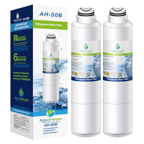 2x AH-S0B kompatibel für Samsung DA29-00020B Wasserfilter, HAF-CIN/EXP, DA97-08006A-B, DA29-00020A Kühlschrank Wasserfilter von AquaHouse