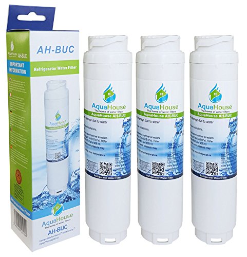 3x AquaHouse AH-BUC kompatibel für Rangemaster DXD Serie Kühlschrank 9016, Haier 0060218743 Wasserfilter von AquaHouse
