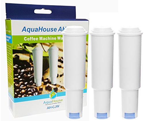 3x Aquahouse AH-CJW Kompatibel für Jura White Wasserfilterpatrone Kaffeemaschine von AquaHouse