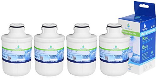 4x AH-HOT kompatibler Wasserfilter für Kühlschrank Hotpoint C00300448, Thomson THSBS90WDWH, SXBD922FWD, Kapsel CAFF205, Indesit, Ariston, Electrolux von AquaHouse