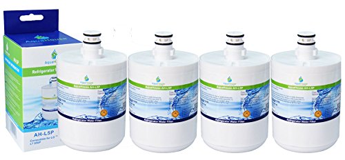 4x AH-L5P kompatibel für LG LT500P, 5231JA2002A, GEN11042FR-08, ADQ72910901, Premium Kühlschrank Wasserfilter von AquaHouse