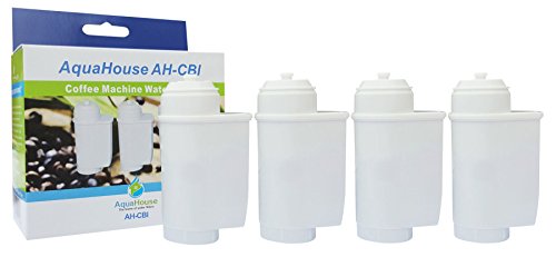 4x AquaHouse AH-CBI kompatibel Wasserfilter für Kaffeevollautomat von Bosch, Neff, Siemens, Gaggenau, VeroBar von AquaHouse