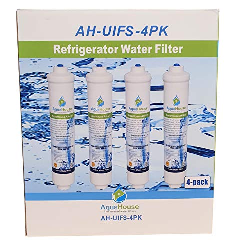 4x Aquahouse UIFS kompatibel Kühlschrank Wasserfilter für Samsung DA29-10105J HAFEX/EXP WSF-100 Aqua-Pure Plus (nur externer Filter) von AquaHouse