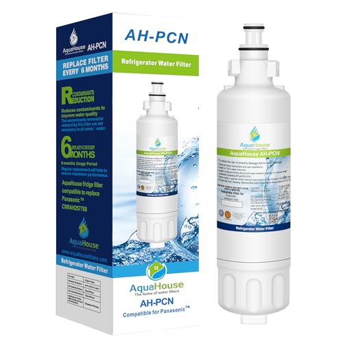 Aquahouse AH-PCN Wasserfilter kompatibel mit Panasonic Kühlschrank CNRAH-257760, CNRBH-125950 Aquahouse AH-PCN Wasserfilter kompatibel mit Panasonic Kühlschrank CNRAH-257760, CNRBH-125950 von AquaHouse