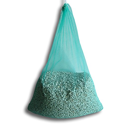 AquaLith 10kg Filtermaterial Zeolith 2,5-5 mm inkl. Filternetzbeutel für Koiteiche, Gartenteiche, Zierteiche und Schwimmteiche von AquaLith