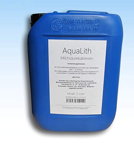 Milchsäurebakterien 100% biologisches Naturprodukt (5 Liter Kanister) von AquaLith