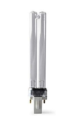 AquaOne 11 Watt UVC Ersatzlampe Wasserklärer G23 Sockel Klärer Leuchtmittel Lampe Teich Filter Sockel von AquaOne