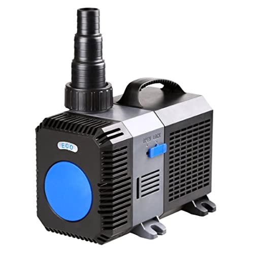 AquaOne CTP-12000 Aquarium & Teichpumpe I Eco Pumpe 100 Watt I energiesparende Förderpumpe für den Gartenteich I Wasserpumpe 12000 l/h I Teich Pumpe Aquariumpumpe geringer Stromverbrauch… von AquaOne