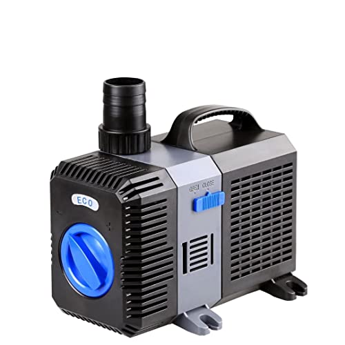 AquaOne CTP-8000 Aquarium & Teichpumpe 70 Watt Eco Motor 8000 l/h Förderpumpe, Pumpe, Aquariumpumpe GERINGER STROMVERBRAUCH! von AquaOne