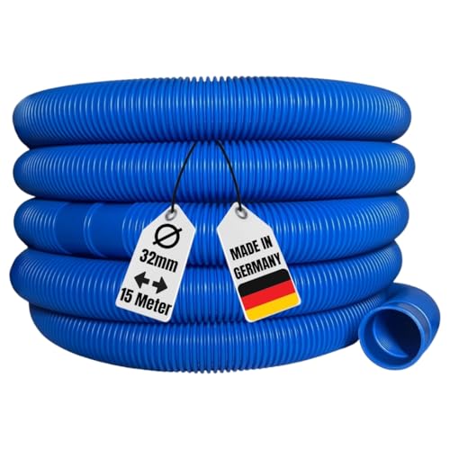 AquaOne Poolschlauch 32mm 15 Meter 1 1/4" I Hochwertiger Pool Schlauch für Garten & Schwimmbad Solarschlauch Schwimmbadschlauch Saugschlauch Pumpenschlauch AquaOne Poolschlauch 32mm 15 Meter 1 1/4" I Hochwertiger Pool Schlauch für Garten & Schwimmbad Solarschlauch Schwimmbadschlauch Saugschlauch Pumpenschlauch von AquaOne
