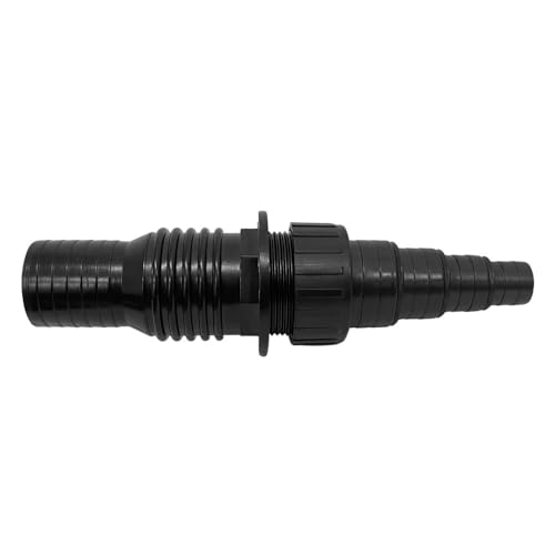 AquaOne Schlauchverbinder 20/25/32/38mm 38/50mm I Hochwertiger Verbinder für Garten & Schwimmbad I Teichschlauch I Poolschlauch I Schlauch Adapter Reduzierung 2 Zoll von AquaOne