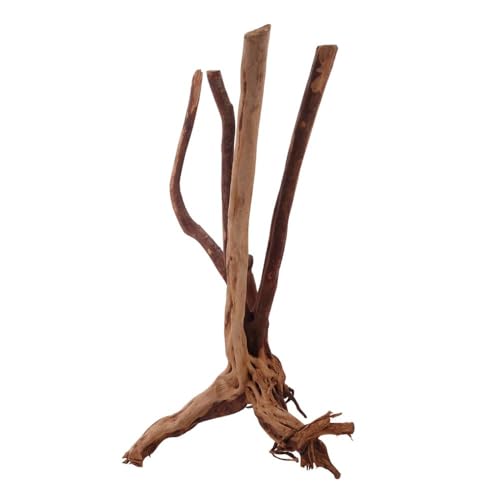AquaOne Stump Wurzel Nr.2461 Aquarium Wurzel Holz Deko Aquascaping Dekoration Landschaft Mangrove Moorkien Moorwood Moos Natur Echtholz von AquaOne