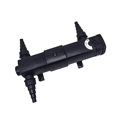 AquaOne UVC Klärer CUV 224 I Wasserklärer mit 24 Watt UV Lampe I UVC-Teichklärer I klares Wasser im Teich I Algenvernichter für Gartenteich Pool Aquarium von AquaOne
