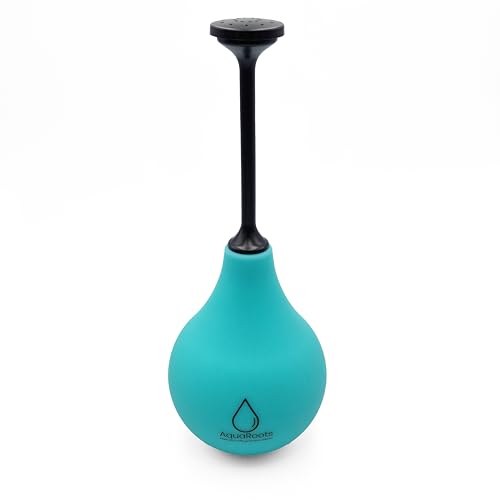 Ballbrause - Aquaball Anzucht 224 ml, ideal für Bonsai, empfindliche Pflanzen, Stecklinge und Samen. Sanfte & präzise Bewässerung. Ergonomisch & langlebig. Einfache Handhabung mit rostfreiem Erlebnis von AquaRoots