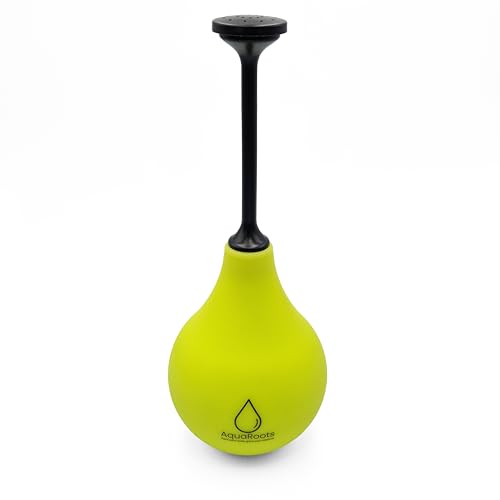 Ballbrause - Aquaball Anzucht 224 ml, ideal für Bonsai, empfindliche Pflanzen, Stecklinge und Samen. Sanfte & präzise Bewässerung. Ergonomisch & langlebig. Einfache Handhabung mit rostfreiem Erlebnis von AquaRoots
