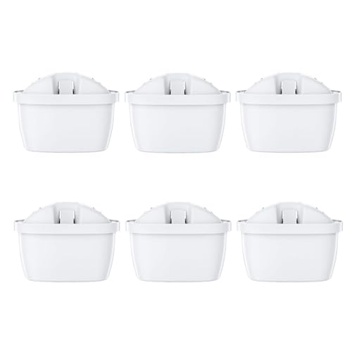 AquaStrata 6 Stück Wasserfilter kompatibel mit BRITA Filter do wody MAXTRA PRO Pure Performance, neu - Original AquaStrata Filterelement reduziert Verunreinigungen, Chlor, Pestizide und Kalk von AquaStrata