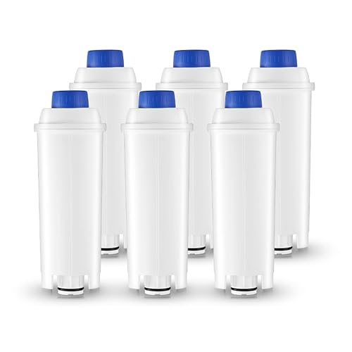 AquaStrata 6 Stücks Wasserfilter kaffeevollautomat Filter Ersatz für De'Longhi DLSC002 9310926 SER3017 5513292811 Inklusive Verschiedener Modelle von ECAM, ESAM AquaStrata 6 Stücks Wasserfilter kaffeevollautomat Filter Ersatz für De'Longhi DLSC002 9310926 SER3017 5513292811 Inklusive Verschiedener Modelle von ECAM, ESAM von AquaStrata