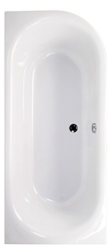 'aquaSu® | Acryl - Badewanne ovO II | 180 x 80 cm | Weiß | Rechts | Wanne | Badewanne | Bad | Badezimmer von aquaSu