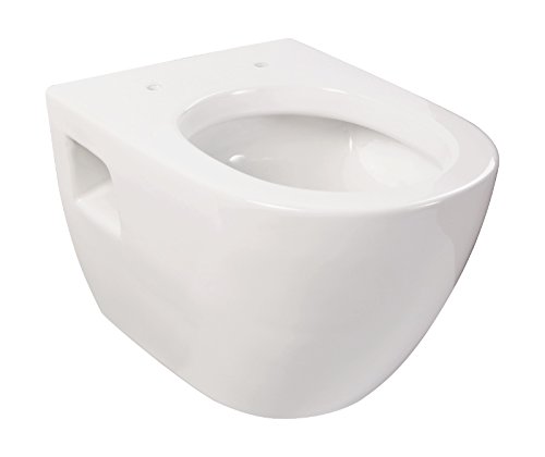 AquaSu Wand-WC Style Start, Tiefspüler, Weiß von aquaSu