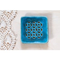 Keramik Seifenschale | Seifenhalter Badezimmer Dekor Home Geschenk von AquaTerraCeramics
