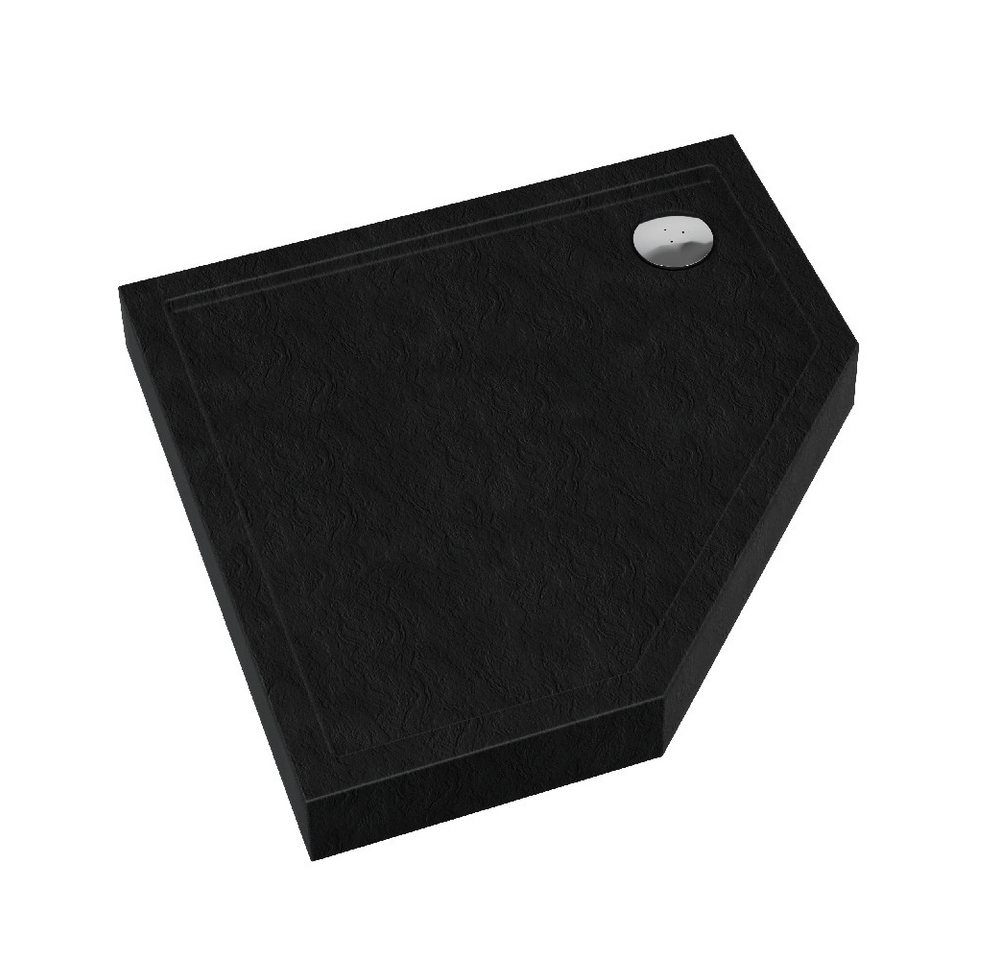 Aquabad® Duschwanne BASIC, Fünfeck, Acryl, 1-St., Duschwanne, 90x90 cm von Aquabad®