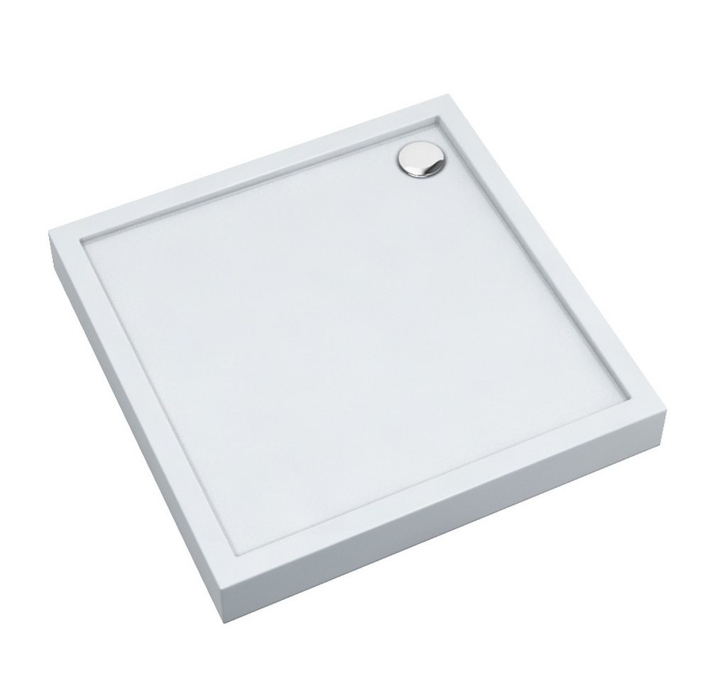 Aquabad® Duschwanne ULTIMA, Quadrat, Acryl, 1-St., Duschwanne, 80x80 cm von Aquabad®