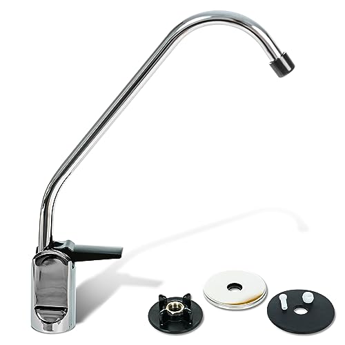Aquaboon Wasserfilter-Wasserhahn für jede RO-Einheit oder Wasserfilteranlage mit Chromspitze von Aquaboon