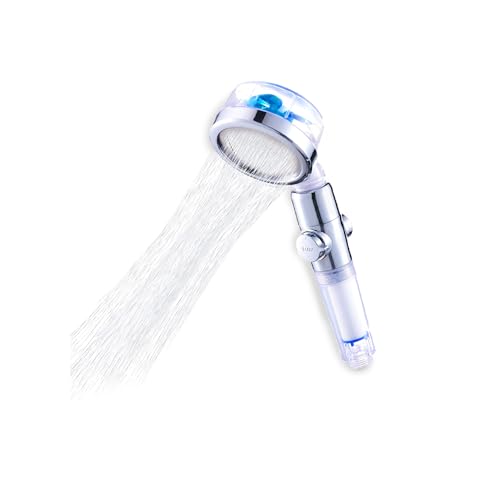 Aquadon EcoTornado Blau - Wassersparender & druckerhöhender Duschkopf - 360° rotierende Handbrause - Duschbrause mit Antikalk-Funktion - schützt Haut & Haare - Sparduschkopf Aquadon EcoTornado Blau - Wassersparender & druckerhöhender Duschkopf - 360° rotierende Handbrause - Duschbrause mit Antikalk-Funktion - schützt Haut & Haare - Sparduschkopf von Aquadon