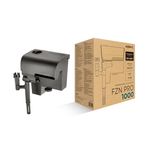 AQUAEL Filter FZN PRO 1000 – Passe ihn deinen Bedürfnissen an | Rucksackfilter für Süßwasseraquarien 130–200 l | 900 l/h | 7,1 W von Aquael