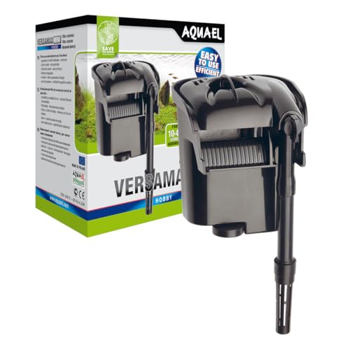 Aquael Filter Versamax FZN-MINI – Leistungsstarker Rucksackfilter | Rucksackfilter für Süßwasseraquarien 10–40 l | 230 l/h | 4,3 W von Aquael