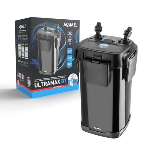 ULTRAMAX BT – Innovative Filtration – für höchsten Komfort | Externer Außenfilter für Aquarien 100–750 l | 2200 l/h | 6,1–13,5 W | Steuerung per App ULTRAMAX BT – Innovative Filtration – für höchsten Komfort | Externer Außenfilter für Aquarien 100–750 l | 2200 l/h | 6,1–13,5 W | Steuerung per App von Aquael