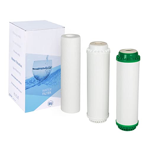 Ersatzfilterset (FCPS5, FCCST2, FCCBKDF) für Systeme : FP3-K1, FP3-HJ-K1, FP3-2 von Aquafilter