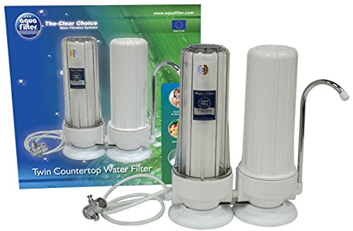 Original Aquafilter® 2-Stufen Auftisch Wasserfilter (OHNE Kartuschen) von Aquafilter