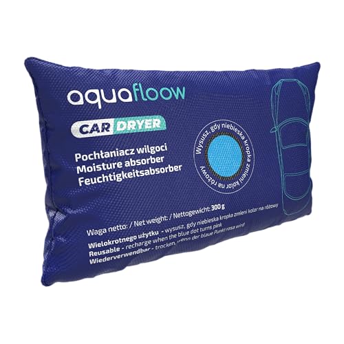 Aquafloow Auto Luftentfeuchter Wiederverwendbar 300G | Anti-Beschlag Entfeuchter Kissen für Auto, Wohnmobil | Feuchtigkeitskissen Gegen Beschlagene Autoscheiben & Schimmel Aquafloow Auto Luftentfeuchter Wiederverwendbar 300G | Anti-Beschlag Entfeuchter Kissen für Auto, Wohnmobil | Feuchtigkeitskissen Gegen Beschlagene Autoscheiben & Schimmel von Aquafloow