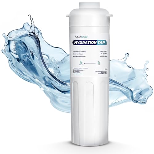 Aquafloow Filter für Untertisch-Wasserfiltersystem, Wasserfilter mit Chlorreduktion, Aktivkohlefilter, hohe Chlorreduktionseffizienz von 30.000 Litern oder 6-12 Monaten von Aquafloow