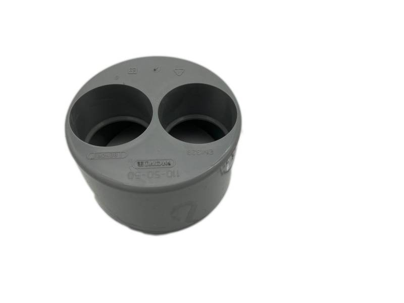 SIBO Fluidra Netherlands B.V. Steckfitting 110 mm auf 2 x 50 mm Einsatz Reduzierung von Einsatz für KG Rohr Muffe von SIBO Fluidra Netherlands B.V.