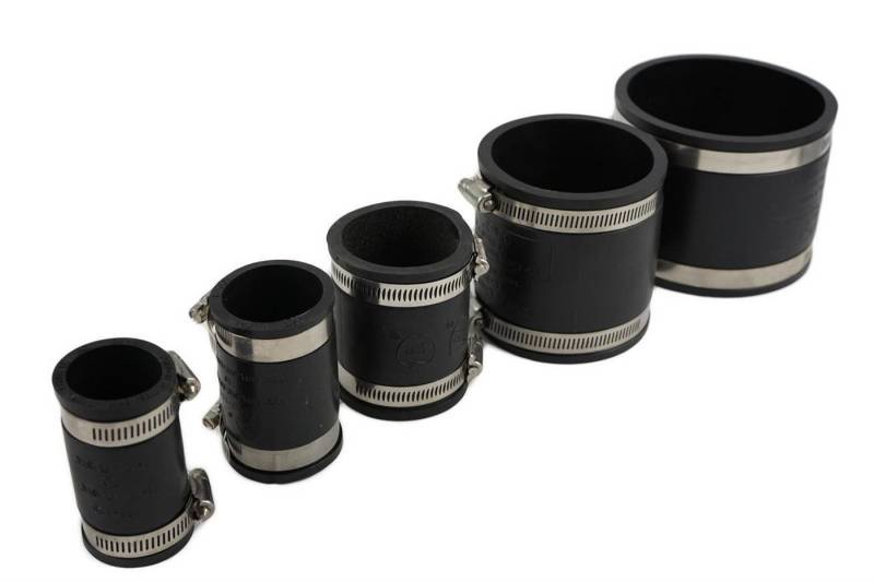 Aquaforte Muffenstopfen Flexible Anschlüsse Flex Muffe-T-Stück-Endkappe-Reduzierung-Bogen für, 40 mm für 40 mm Rohr von Aquaforte