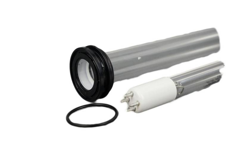 Aquaforte UVC-Klärer Aquaforte 40 Watt Set Amalgam Lampe & Glas für Tauch UVC ca 40 cm von Aquaforte