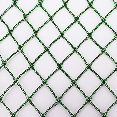 Aquagart® Teichnetz, 10m x 8m, dunkelgrün, engmaschig: Maschenweite 15mm x 15mm, Laubnetz, Teichabdecknetz, Vogelabwehrnetz, Reihernetz robust von Aquagart