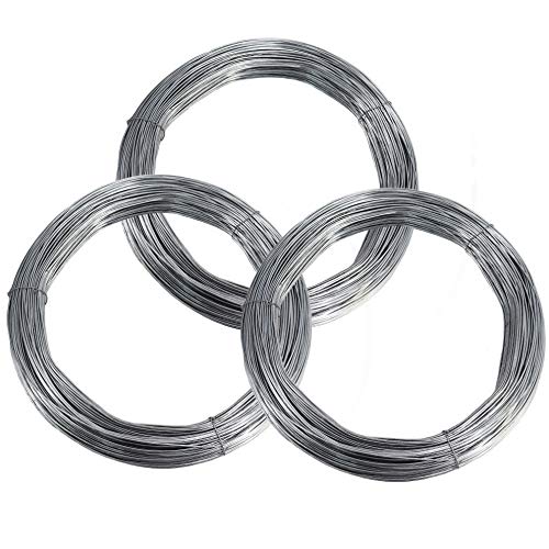 Aquagart 500m Spanndraht I hochwertiger verzinkter Weidezaun-Draht I witterungsbeständig für Forst- und Wildschutz-Zaun I zum Spannen von Maschendraht-Zaun I stabiler 2,5 mm Stahl-Draht Aquagart 500m Spanndraht I hochwertiger verzinkter Weidezaun-Draht I witterungsbeständig für Forst- und Wildschutz-Zaun I zum Spannen von Maschendraht-Zaun I stabiler 2,5 mm Stahl-Draht von Aquagart