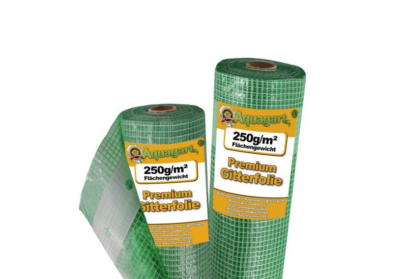 Aquagart Gitterfolie 4m Gitterfolie, Gartenfolie, Gewächshausfolie 2m breit (1-St) Aquagart Gitterfolie 4m Gitterfolie, Gartenfolie, Gewächshausfolie 2m breit (1-St) von Aquagart