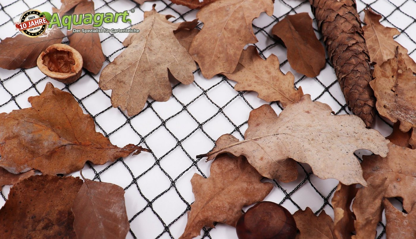 Aquagart Laubschutznetz Teichnetz 26m x 16m schwarz Laubnetz Vogelschutznetz robust (1-St) Aquagart Laubschutznetz Teichnetz 26m x 16m schwarz Laubnetz Vogelschutznetz robust (1-St) von Aquagart