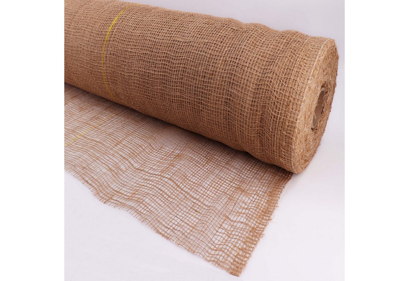 Aquagart Teichzaun 10m x 1m Jutegewebe 105g/m² Jutematte Gartenjute Jute Stoff von Aquagart